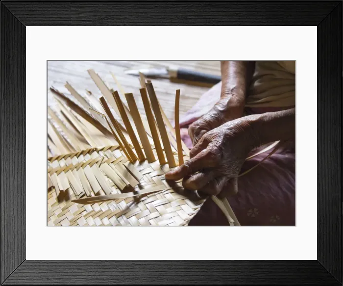 Framed Print : Traditional Weaving inside Longhouse (Communal House), Sarawak, Malaysian Borneo Framed Print : Traditional Weaving inside Longhouse (Communal House), Sarawak, Malaysian Borneo