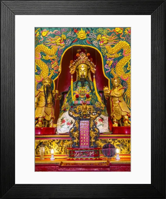 Framed Print : Guan Di Temple, Chinatown, Kuala Lumpur, Malaysia Framed Print : Guan Di Temple, Chinatown, Kuala Lumpur, Malaysia