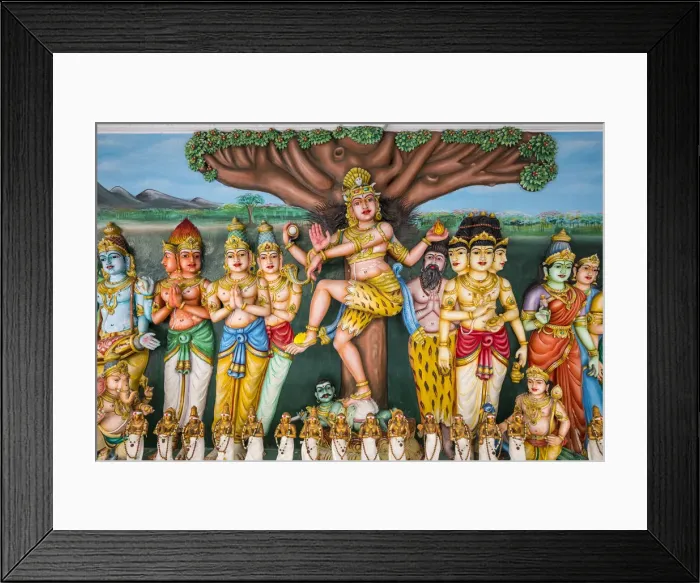 Framed Print : Sri Mahamariamman Temple, Kuala Lumpur, Malaysia Framed Print : Sri Mahamariamman Temple, Kuala Lumpur, Malaysia