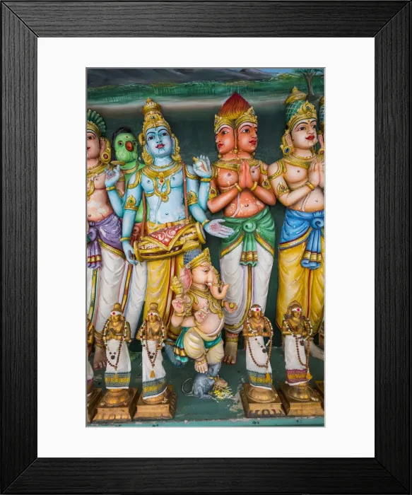 Framed Print : Sri Mahamariamman Temple, Kuala Lumpur, Malaysia Framed Print : Sri Mahamariamman Temple, Kuala Lumpur, Malaysia