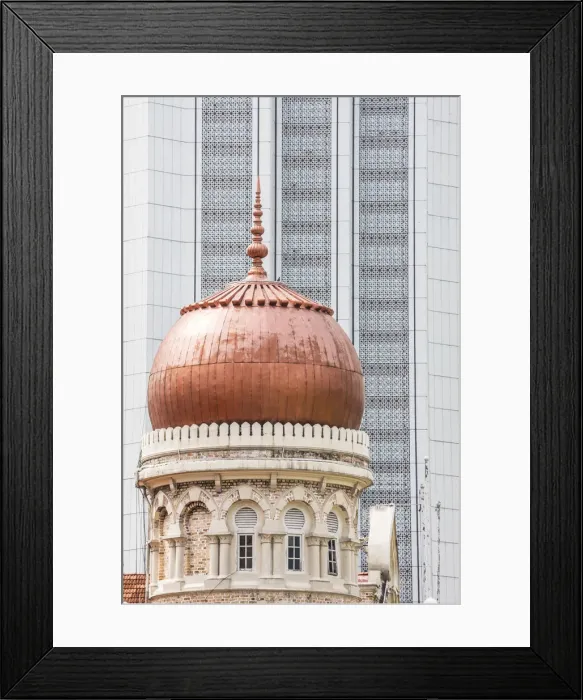 Framed Print : Sultan Abdul Samad Building & Dayabumi Building behind, Kuala Lumpur, Malaysia Framed Print : Sultan Abdul Samad Building & Dayabumi Building behind, Kuala Lumpur, Malaysia