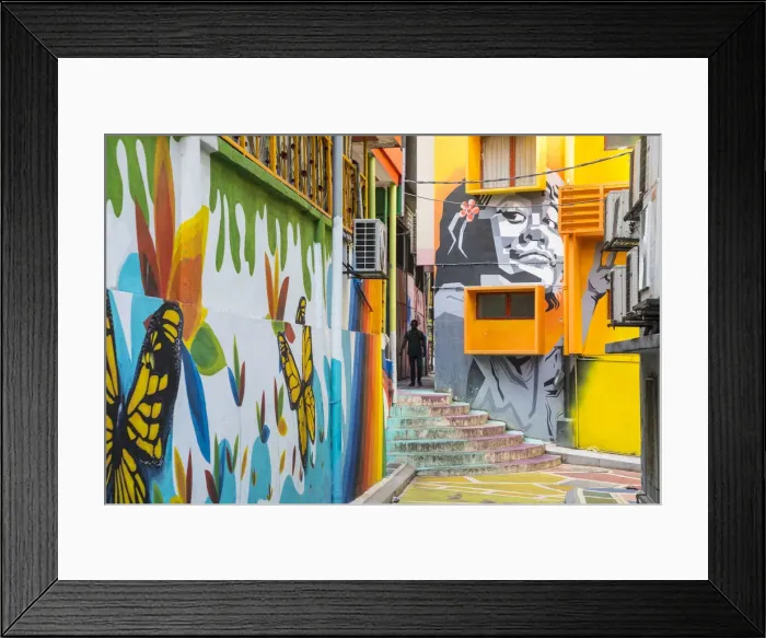 Framed Print : Jalan Alor, Bukit Bintang, Kuala Lumpur, Malaysia