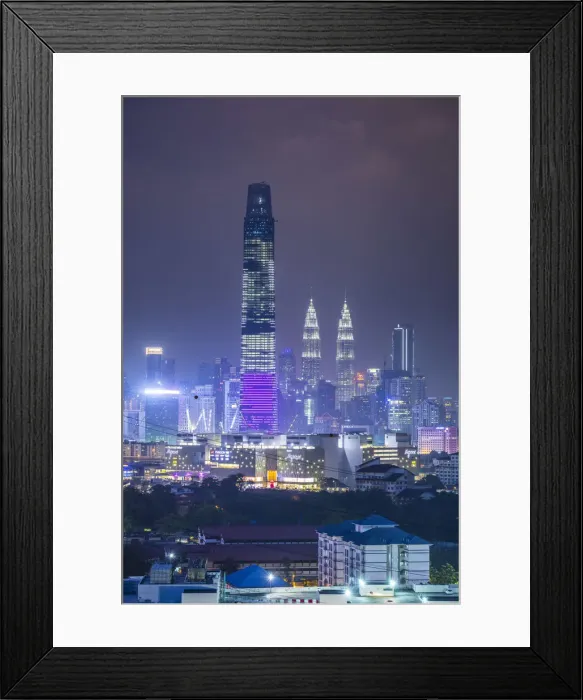 Framed Print : Exchange 106 (tallest building in Malaysia in 2019) & Petronas Towers, KLCC, Kuala Lumpur Framed Print : Exchange 106 (tallest building in Malaysia in 2019) & Petronas Towers, KLCC, Kuala Lumpur