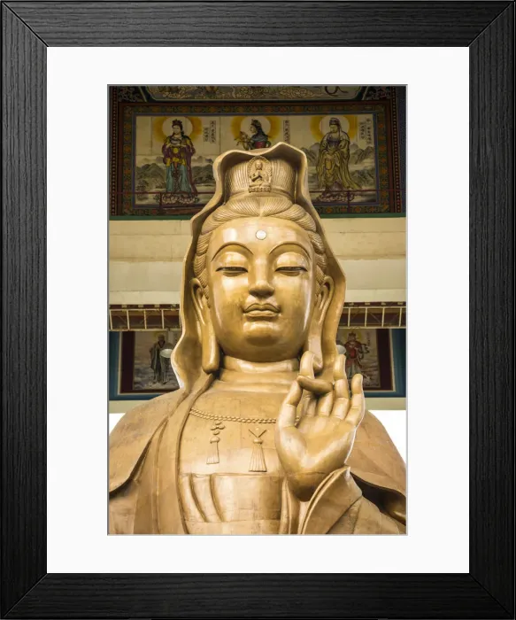 Framed Print : Statue of Kuan Yin the Goddess of Mercy, Kek Lok Si Temple, George Town, Penang Island Framed Print : Statue of Kuan Yin the Goddess of Mercy, Kek Lok Si Temple, George Town, Penang Island