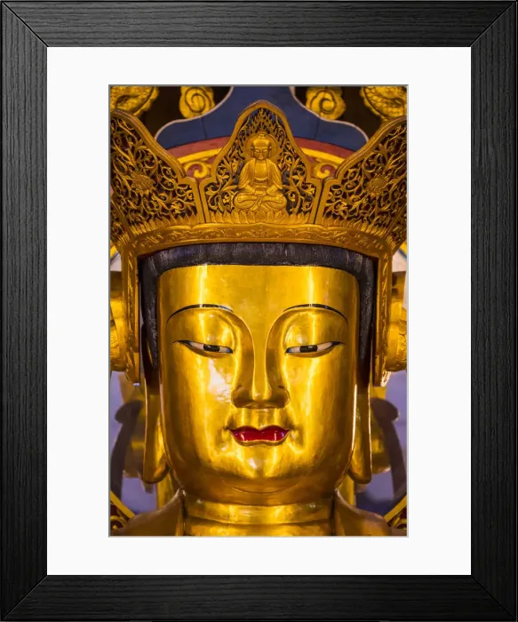 Framed Print : Buddha at Kek Lok Si Temple, George Town, Penang Island, Malaysia