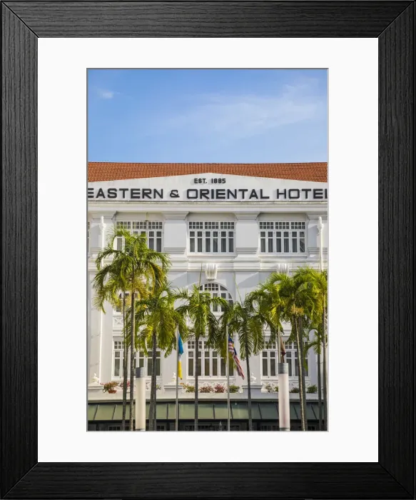 Framed Print : Eastern & Oriental (E&O) hotel, George Town, Penang Island, Malaysia Framed Print : Eastern & Oriental (E&O) hotel, George Town, Penang Island, Malaysia