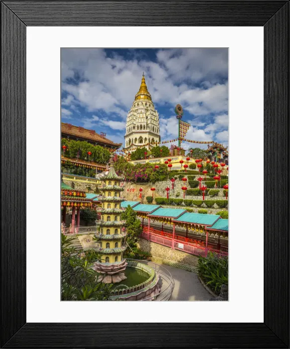 Framed Print : Pagoda at Kek Lok Si Temple, George Town, Penang Island, Malaysia Framed Print : Pagoda at Kek Lok Si Temple, George Town, Penang Island, Malaysia