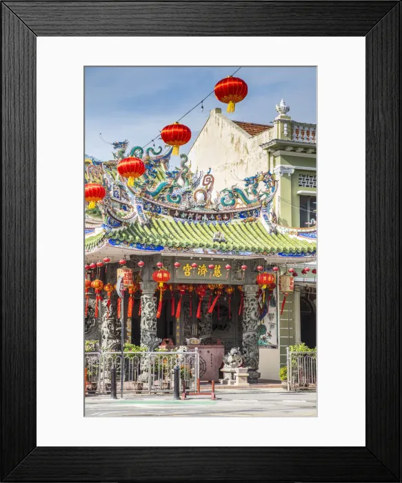 Framed Print : Yap Kongsi Temple, George Town, Penang Island, Malaysia Framed Print : Yap Kongsi Temple, George Town, Penang Island, Malaysia