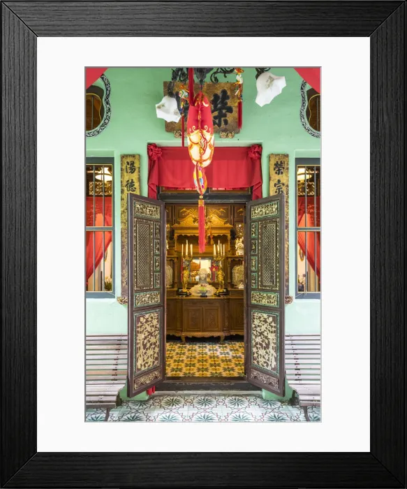 Framed Print : Pinang Peranakan Mansion, George Town, Penang Island, Malaysia