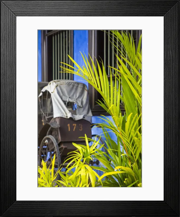 Framed Print : Cheong Fatt Tze Mansion (Blue Mansion) & boutique hotel, George Town, Penang Island Framed Print : Cheong Fatt Tze Mansion (Blue Mansion) & boutique hotel, George Town, Penang Island
