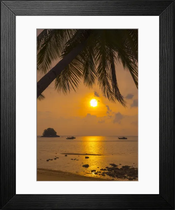 Framed Print : Malaysia, Pahang, Pulau Tioman (Tioman Island), Berjaya Beach, Pulau Rengis (Rengis Framed Print : Malaysia, Pahang, Pulau Tioman (Tioman Island), Berjaya Beach, Pulau Rengis (Rengis