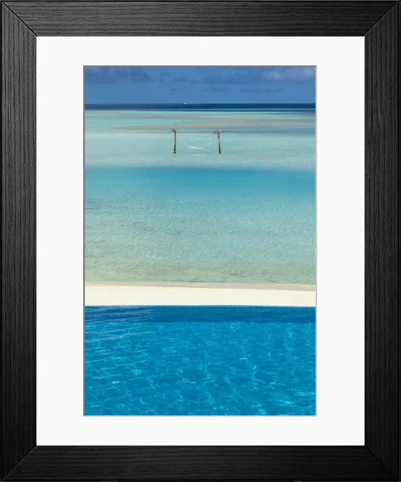 Framed Print : Swimming pool on Anantara Dhigu resort, South Male Atoll, Maldives Framed Print : Swimming pool on Anantara Dhigu resort, South Male Atoll, Maldives