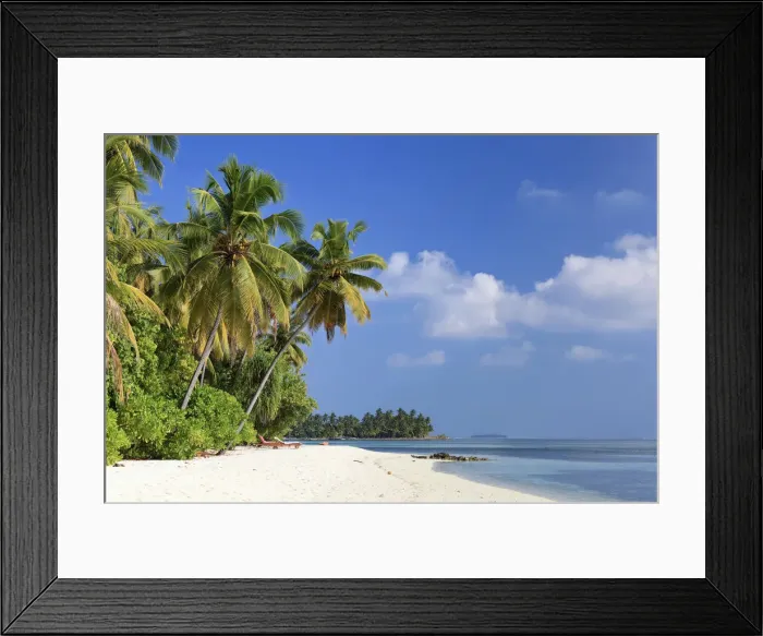 Framed Print : Maldives, Meemu Atoll, Medhufushi Island Framed Print : Maldives, Meemu Atoll, Medhufushi Island