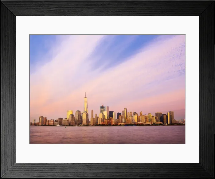 Framed Print : Manhattan skyline, New York, USA Framed Print : Manhattan skyline, New York, USA