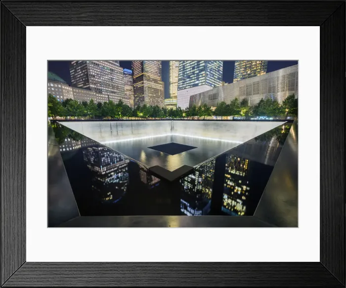 Framed Print : National September 11th Memorial, Manhattan, New York, USA Framed Print : National September 11th Memorial, Manhattan, New York, USA
