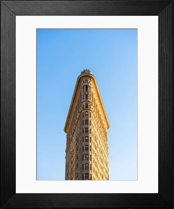 Framed Print : The Flatiron building, New York, USA