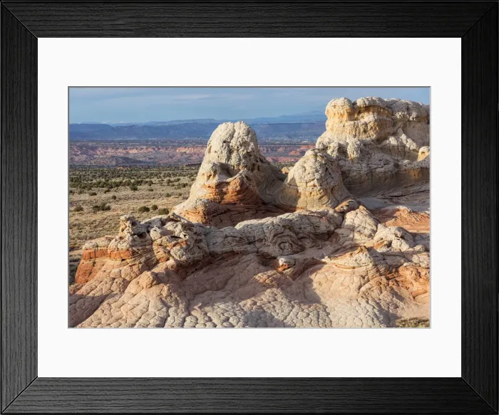 Framed Print : USA, Arizona, Vermillion Cliffs, White Pocket