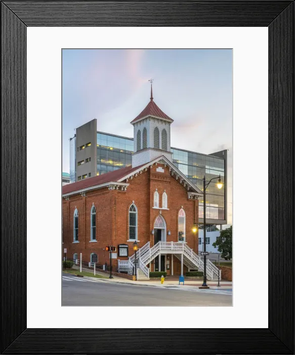 Framed Print : United States, Alabama, Montgomery. Dexter Avenue Baptist Church, where Martin Luther King Framed Print : United States, Alabama, Montgomery. Dexter Avenue Baptist Church, where Martin Luther King