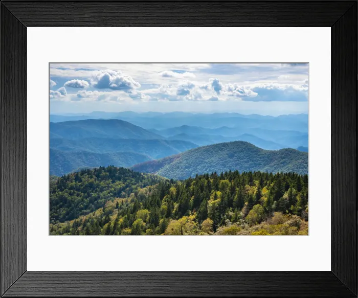 Framed Print : United States, North Carolina, Jackson County
