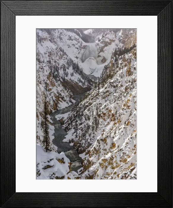 Framed Print : USA, Wyoming, Yellowstone National Park, UNESCO, World Heritage, Lower Falls, Grand Framed Print : USA, Wyoming, Yellowstone National Park, UNESCO, World Heritage, Lower Falls, Grand