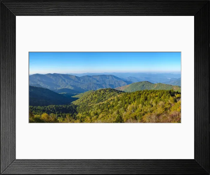 Framed Print : United States, North Carolina, Jackson County. Blue Ridge Mountains from Bear Ridge Gap Framed Print : United States, North Carolina, Jackson County. Blue Ridge Mountains from Bear Ridge Gap