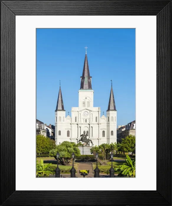 Framed Print : United States, Louisiana, New Orleans, French Quarter Framed Print : United States, Louisiana, New Orleans, French Quarter