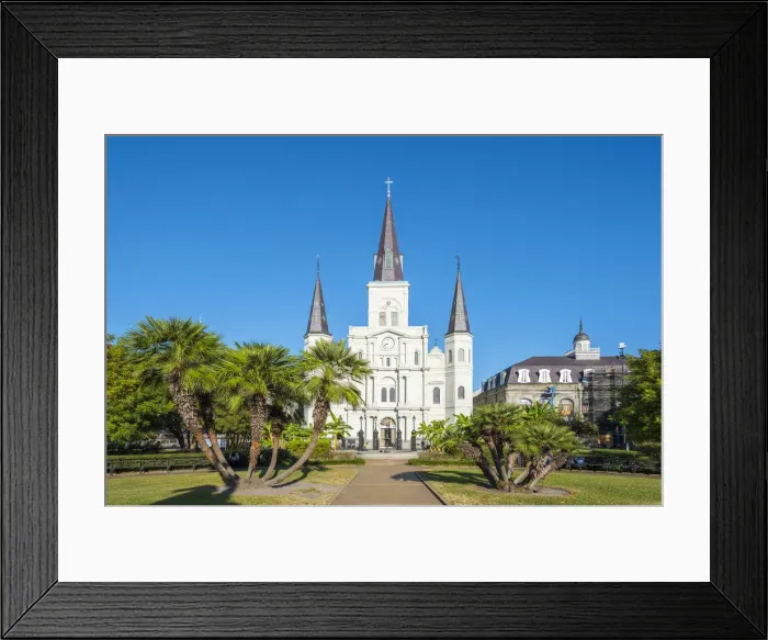 Framed Print : United States, Louisiana, New Orleans, French Quarter Framed Print : United States, Louisiana, New Orleans, French Quarter