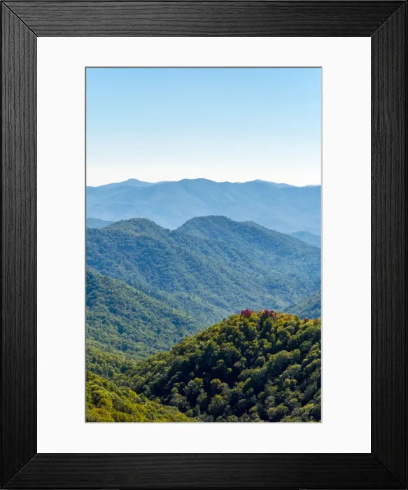 Framed Print : United States, North Carolina, Swain County