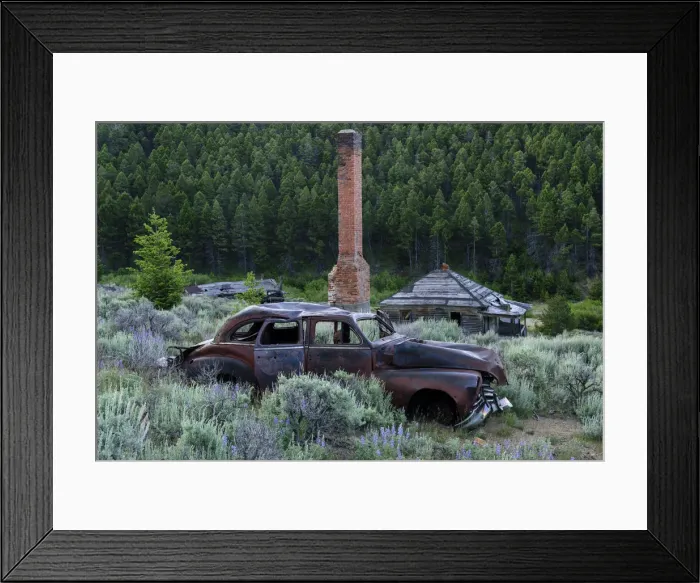Framed Print : USA, America, Montana, Comet Ghost Town Framed Print : USA, America, Montana, Comet Ghost Town