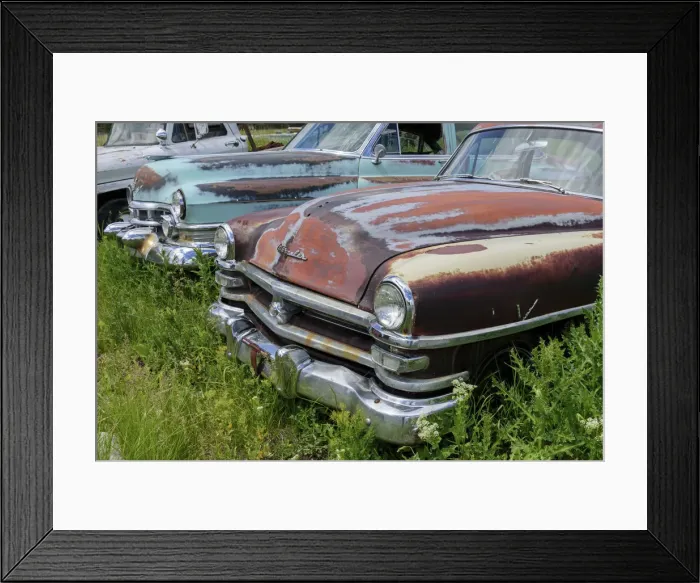 Framed Print : USA, America, Montana, Rusty cars at Kirkville Ghost Town near Philipsburg Framed Print : USA, America, Montana, Rusty cars at Kirkville Ghost Town near Philipsburg