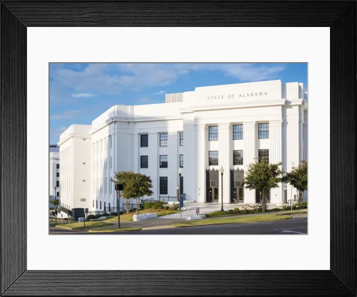 Framed Print : United States, Alabama, Montgomery. Alabama Attorney General Framed Print : United States, Alabama, Montgomery. Alabama Attorney General