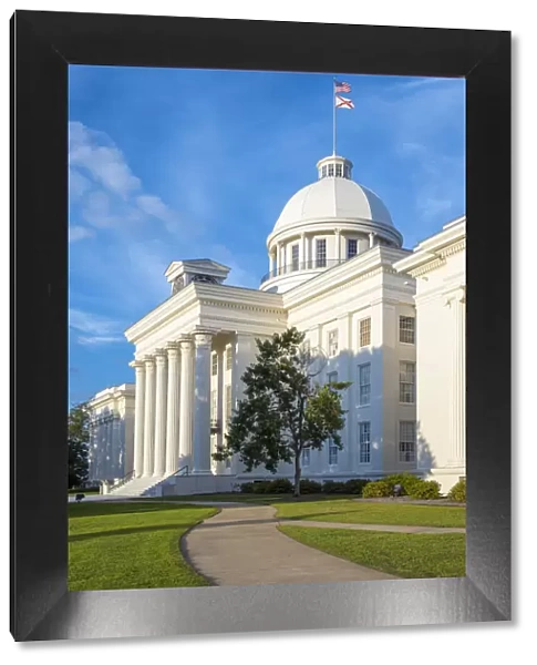 United States, Alabama, Montgomery. Alabama State Capitol building, former First