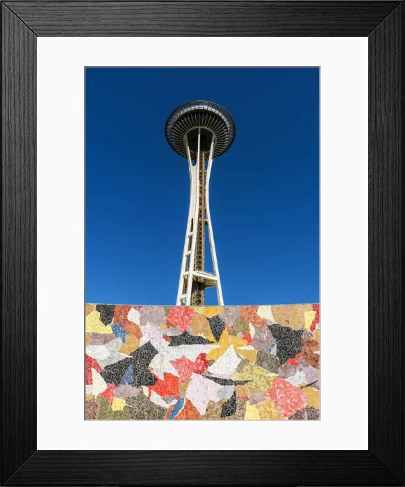 Framed Print : The Space Needle, Seattle Center, Seattle, Washington, USA Framed Print : The Space Needle, Seattle Center, Seattle, Washington, USA