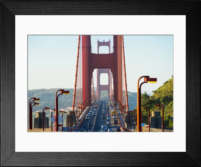 Framed Print : North America, USA, America, California, San Francisco, View over the Golden gate bridge Framed Print : North America, USA, America, California, San Francisco, View over the Golden gate bridge