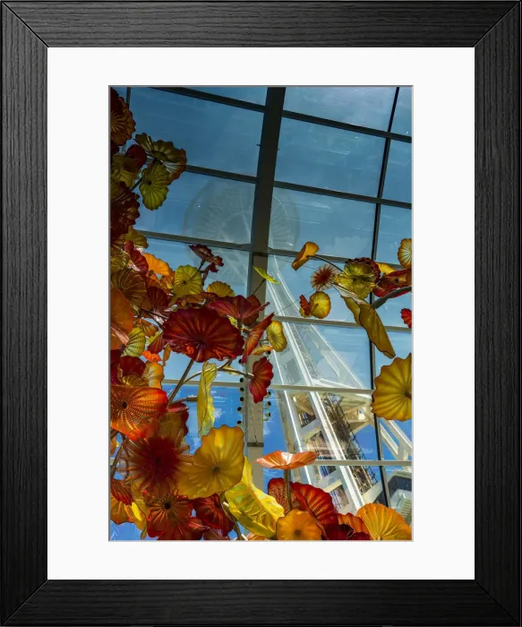 Framed Print : Chihuly Garden and Glass, Seattle, Washington, USA Framed Print : Chihuly Garden and Glass, Seattle, Washington, USA