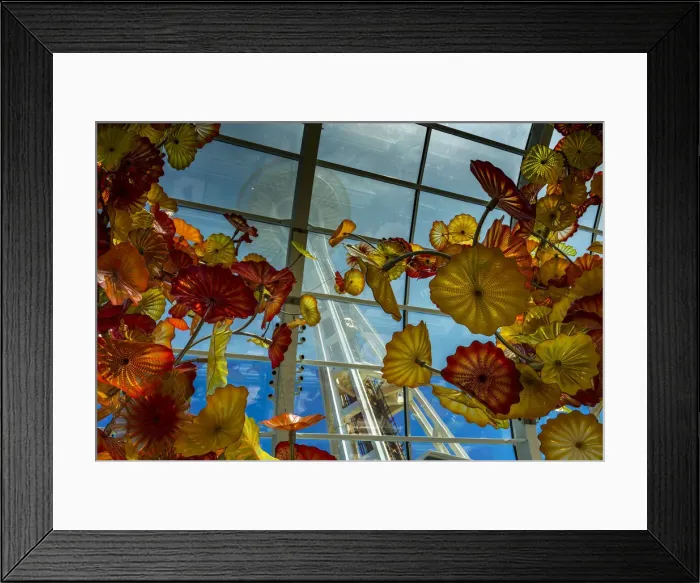 Framed Print : Chihuly Garden and Glass, Seattle, Washington, USA Framed Print : Chihuly Garden and Glass, Seattle, Washington, USA