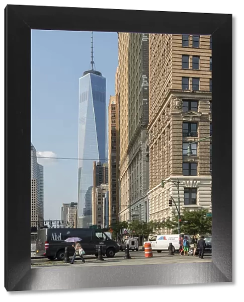 USA, New York, Manhattan, Battery, one world trade tower