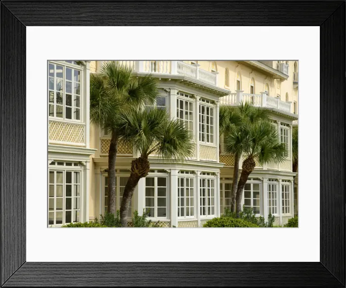 Framed Print : USA, Georgia, Jekyll Island, The Club hotel Framed Print : USA, Georgia, Jekyll Island, The Club hotel