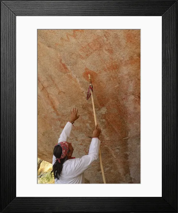 Framed Print : Dragoon Mountains, Apache indian stronghold, Arizona, USA Model release 0433 Framed Print : Dragoon Mountains, Apache indian stronghold, Arizona, USA Model release 0433