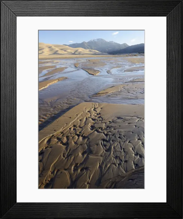 Framed Print : Great Sand Dunes National Park and Preserve, near town of Alamosa, Colorado, USA Framed Print : Great Sand Dunes National Park and Preserve, near town of Alamosa, Colorado, USA