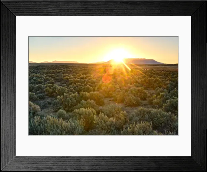 Framed Print : Sunrise at Antelope Island State Park, Salt Lake City, Utah, USA Framed Print : Sunrise at Antelope Island State Park, Salt Lake City, Utah, USA
