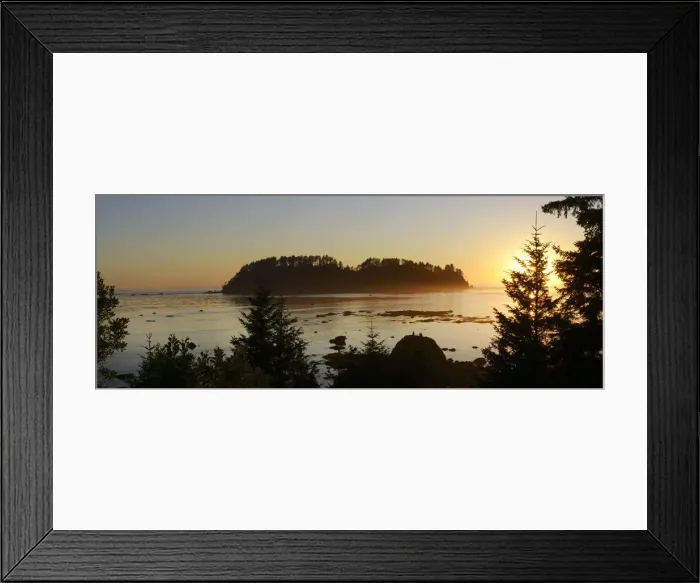 Framed Print : Beach at Cape Alava, Olympic National Park, Clallam County, Washington, USA