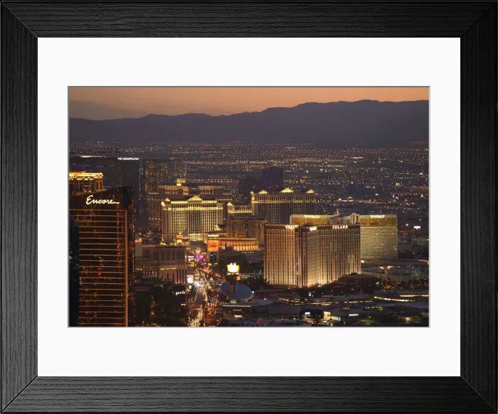 Framed Print : The Las Vegas Strip, Las Vegas, Clark County, Nevada, USA Framed Print : The Las Vegas Strip, Las Vegas, Clark County, Nevada, USA