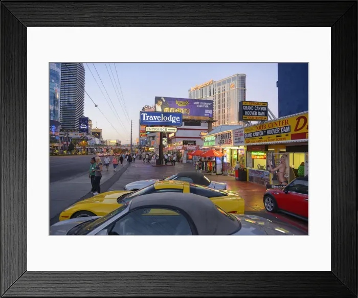 Framed Print : Las Vegas Boulevard, The Strip, Las Vegas, Clark County, Nevada, USA Framed Print : Las Vegas Boulevard, The Strip, Las Vegas, Clark County, Nevada, USA