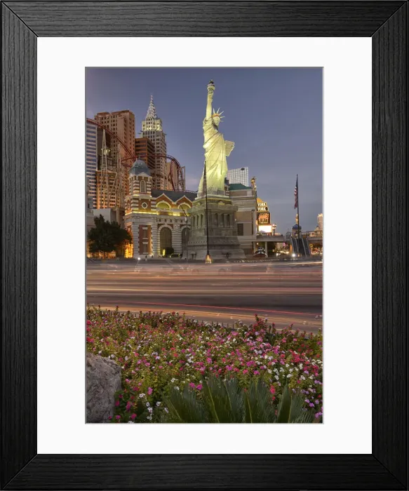 Framed Print : New York New York Hotel and Casino on Las Vegas Boulevard, The Strip, Las Vegas, Clark Framed Print : New York New York Hotel and Casino on Las Vegas Boulevard, The Strip, Las Vegas, Clark