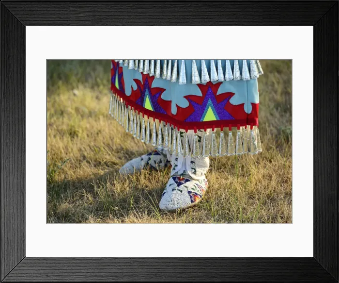 Framed Print : Lakota Woman in full regalia, Custer County, Black Hills National Forest, Western Framed Print : Lakota Woman in full regalia, Custer County, Black Hills National Forest, Western