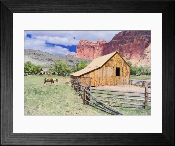 Framed Print : The Gifford Farmhouse, Capitol Reef National Park, Utah, USA Framed Print : The Gifford Farmhouse, Capitol Reef National Park, Utah, USA