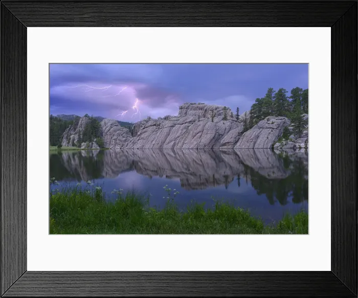 Framed Print : Silvan Lake, Custer State Park, Black Hills, Custer County, South Dakota, USA Framed Print : Silvan Lake, Custer State Park, Black Hills, Custer County, South Dakota, USA