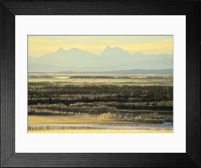 Framed Print : Alaska Range near Fairbanks, Alaska, USA Framed Print : Alaska Range near Fairbanks, Alaska, USA