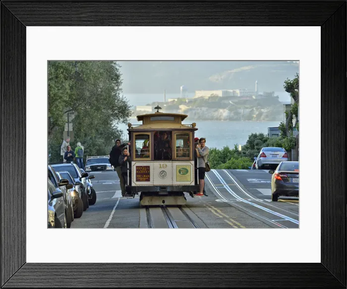 Framed Print : Cable Car, San Francisco, California, USA Framed Print : Cable Car, San Francisco, California, USA